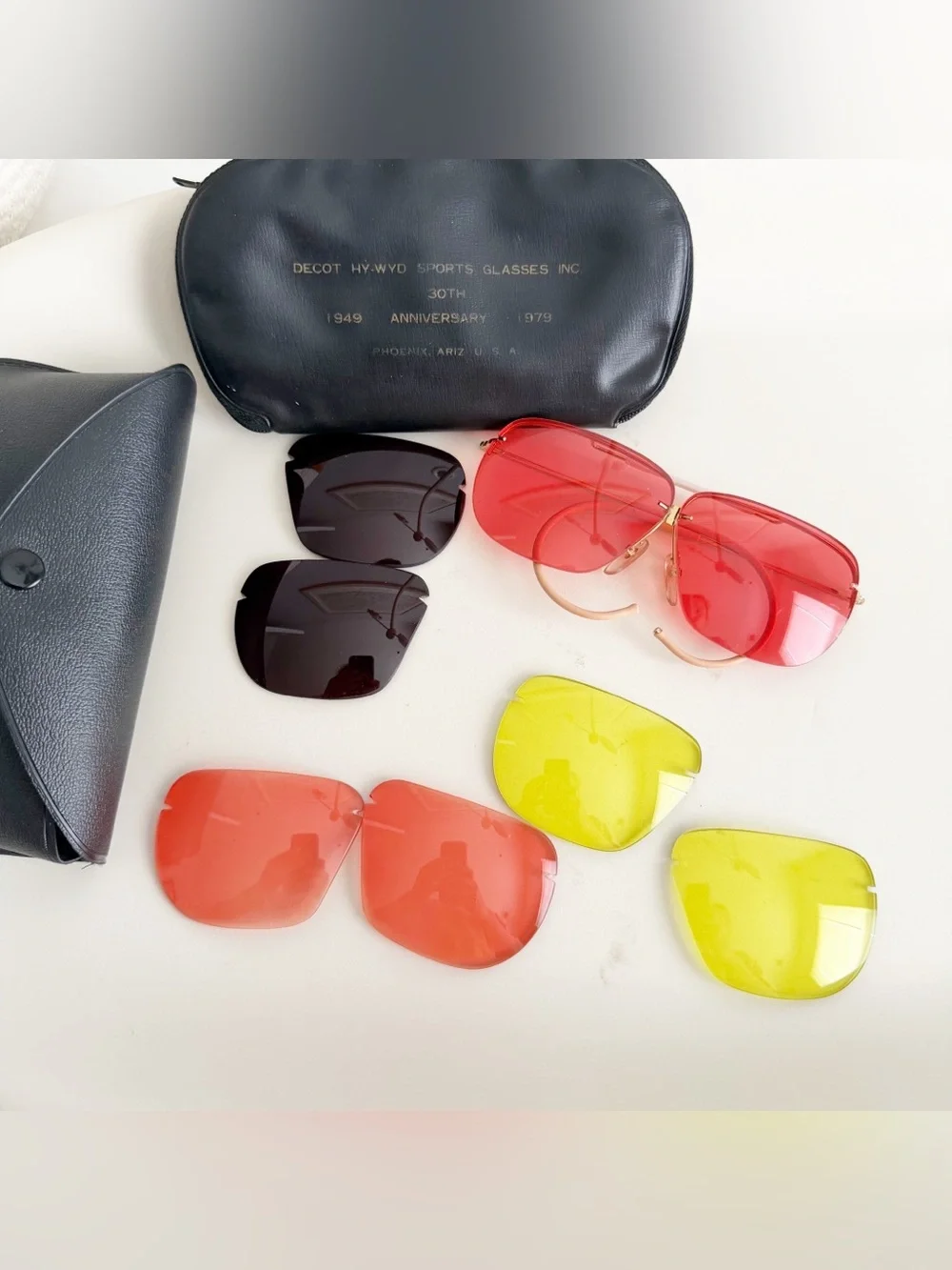 Decot vintage rimless designer sunglasses